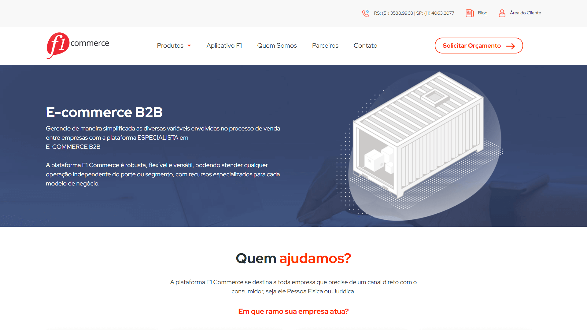 Integração à F1 Commerce